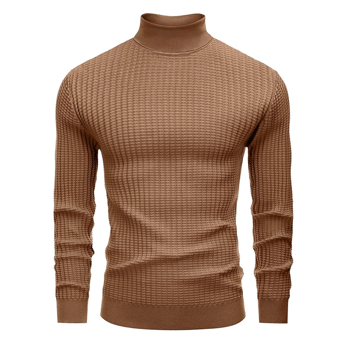Lion Nardo Turtleneck Sweater Slim Fit Long Sleeve Pullover