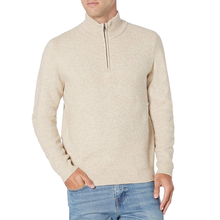Long Sleeve Soft Touch Quarter Zip Sweater
