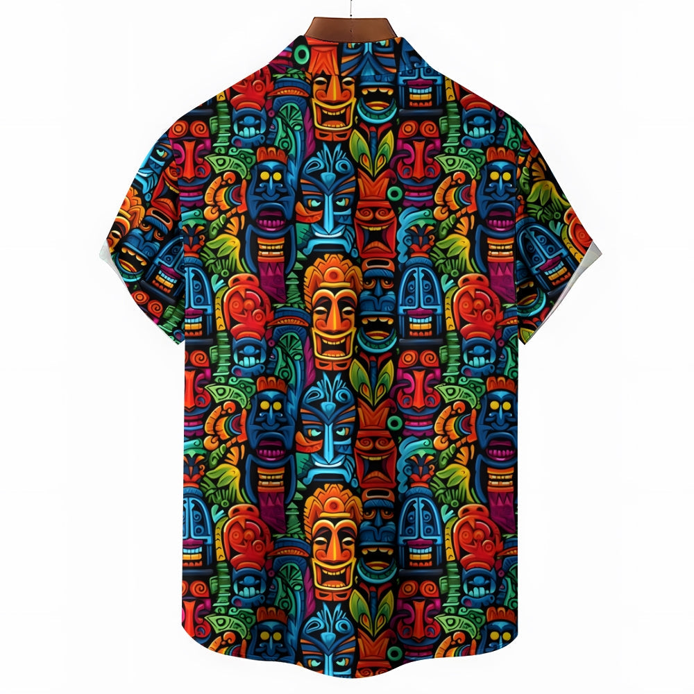 Art Casual Short Sleeve Shirt