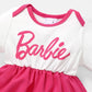 Barbie Letter Print Family Matching Rompers Set