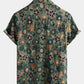 Beach Style Floral Pattern Shirts