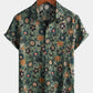 Beach Style Floral Pattern Shirts