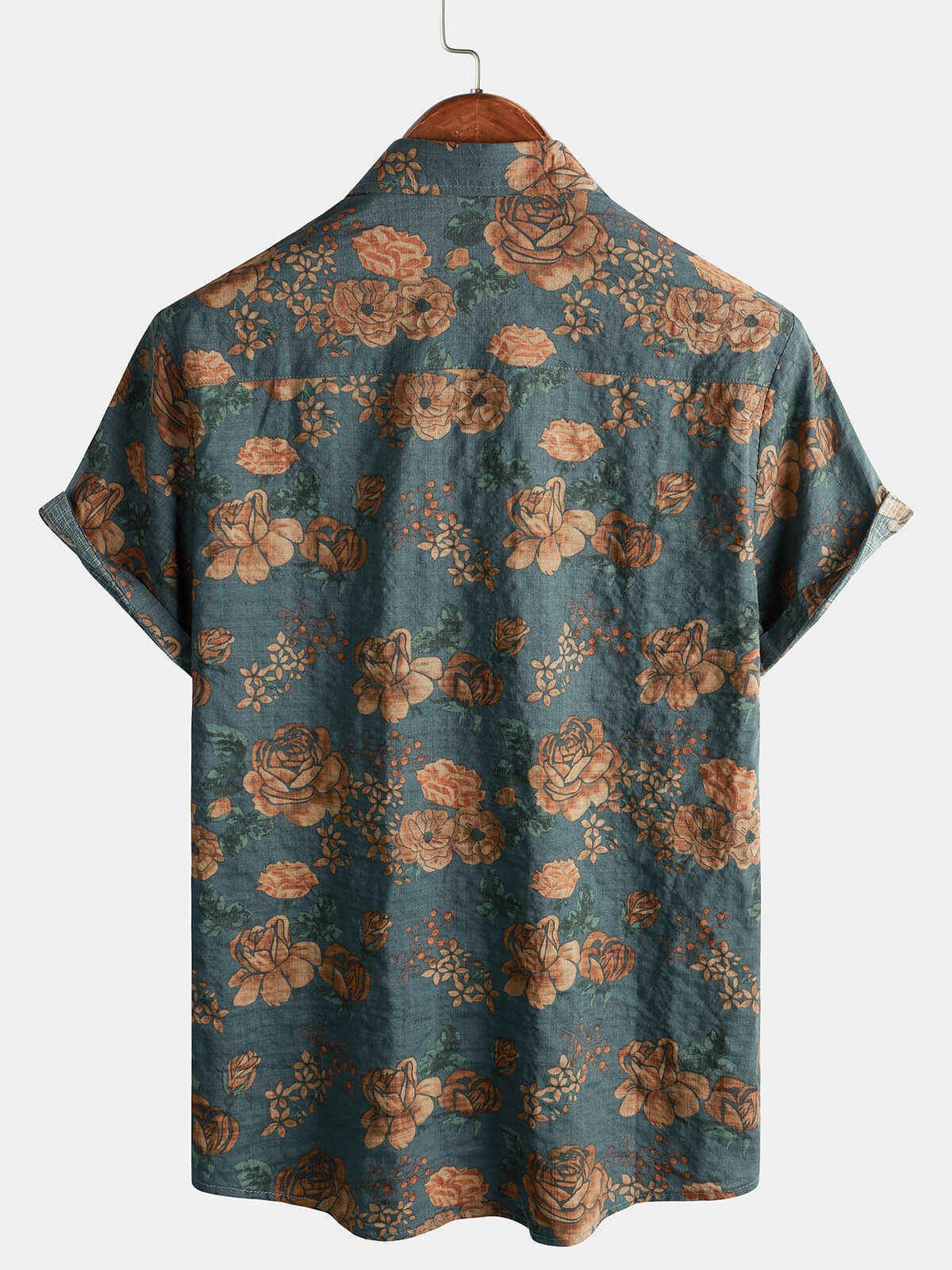 Beach Style Floral Pattern Shirts