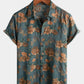 Beach Style Floral Pattern Shirts