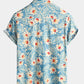 Beach Style Floral Pattern Shirts