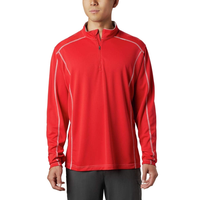 Quarter Zip Sporty Look Polo Jacket