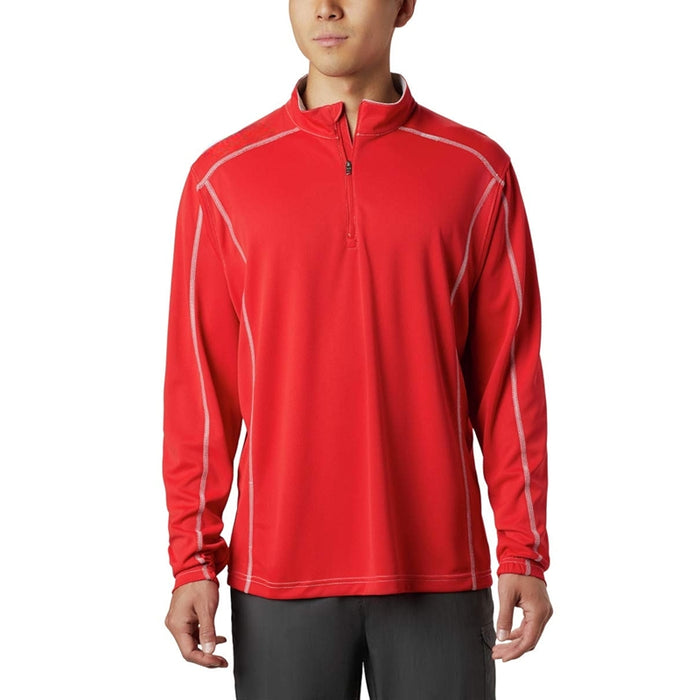 Quarter Zip Sporty Look Polo Jacket