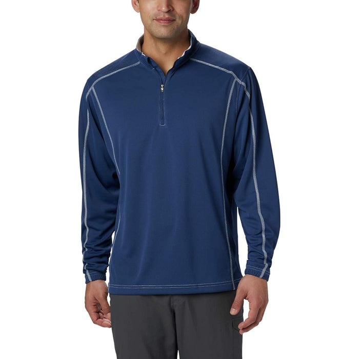 Quarter Zip Sporty Look Polo Jacket