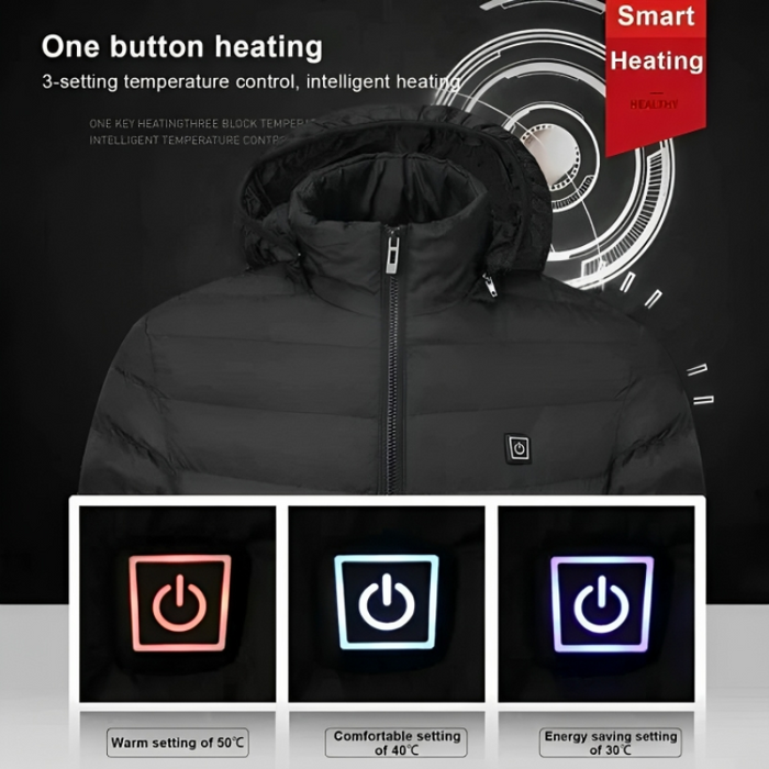 Cozy Heated Wrap Jacket