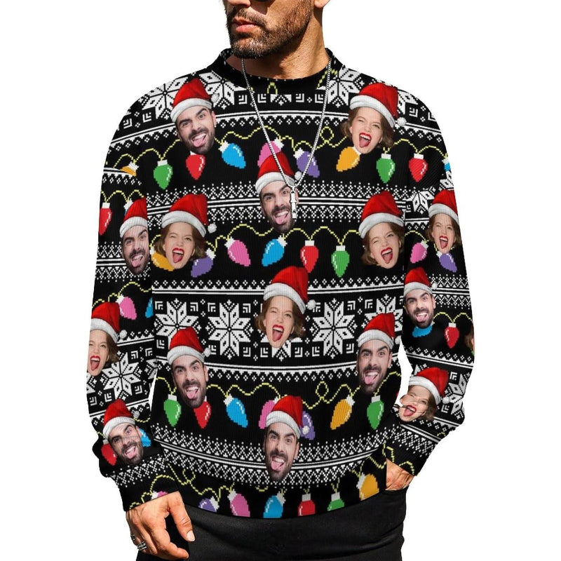 Customizable Festive Christmas Sweater