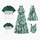 Polos And Boho Ruffle Family Matching Set