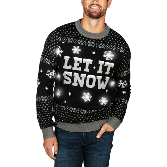 Festive Glow Light Up Holiday Sweater