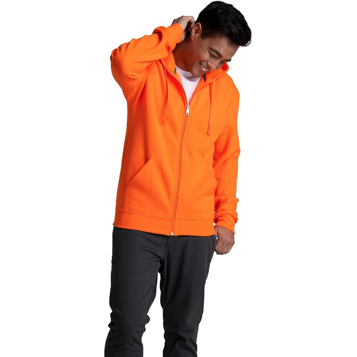 Fleeced Zipper Hoodies