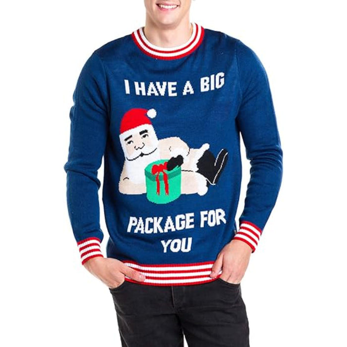 Whimsical and Funny Holiday Pullover Sweater