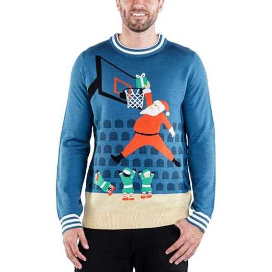 Whimsical and Funny Holiday Pullover Sweater