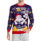 Playful and Funny Knitted Christmas Sweater