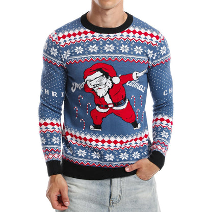 Playful and Funny Knitted Christmas Sweater