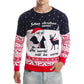 Playful and Funny Knitted Christmas Sweater