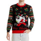 Playful and Funny Knitted Christmas Sweater