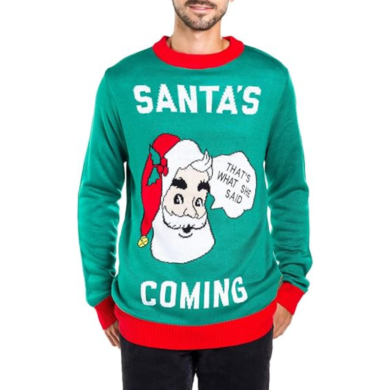 Festive and Funny Holiday Pullover Sweater