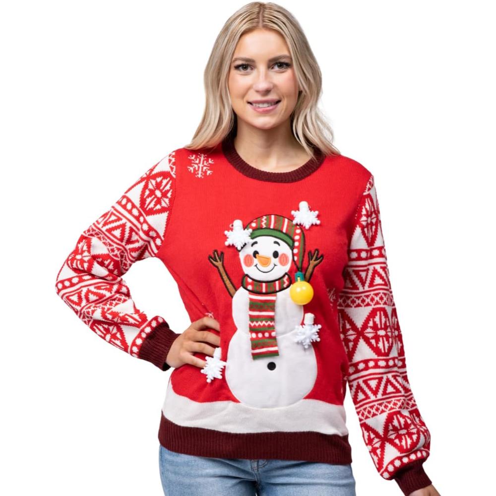 Radiant Light Up Sweater For Christmas Festivities