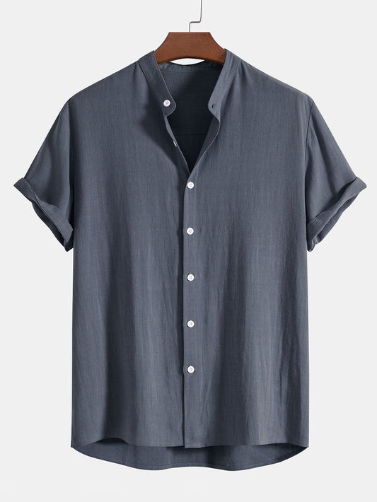 Stand Collar Comfy Shirt