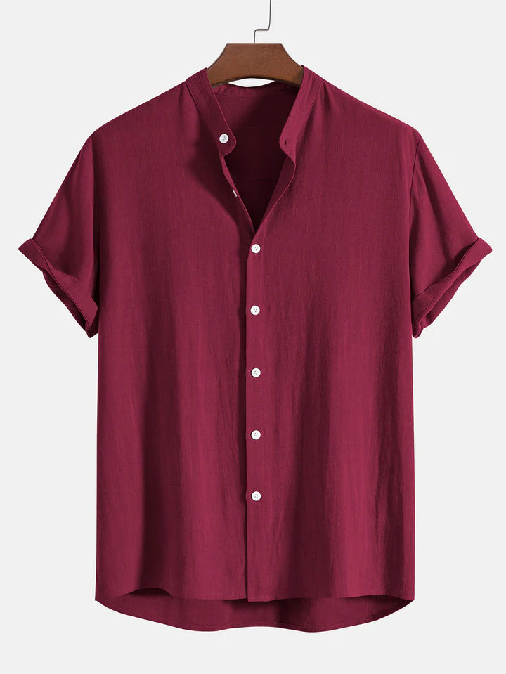 Stand Collar Comfy Shirt