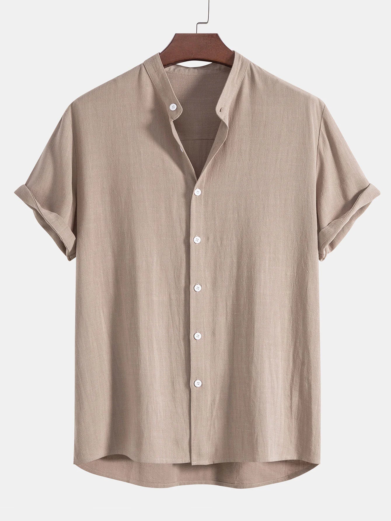 Stand Collar Comfy Shirt