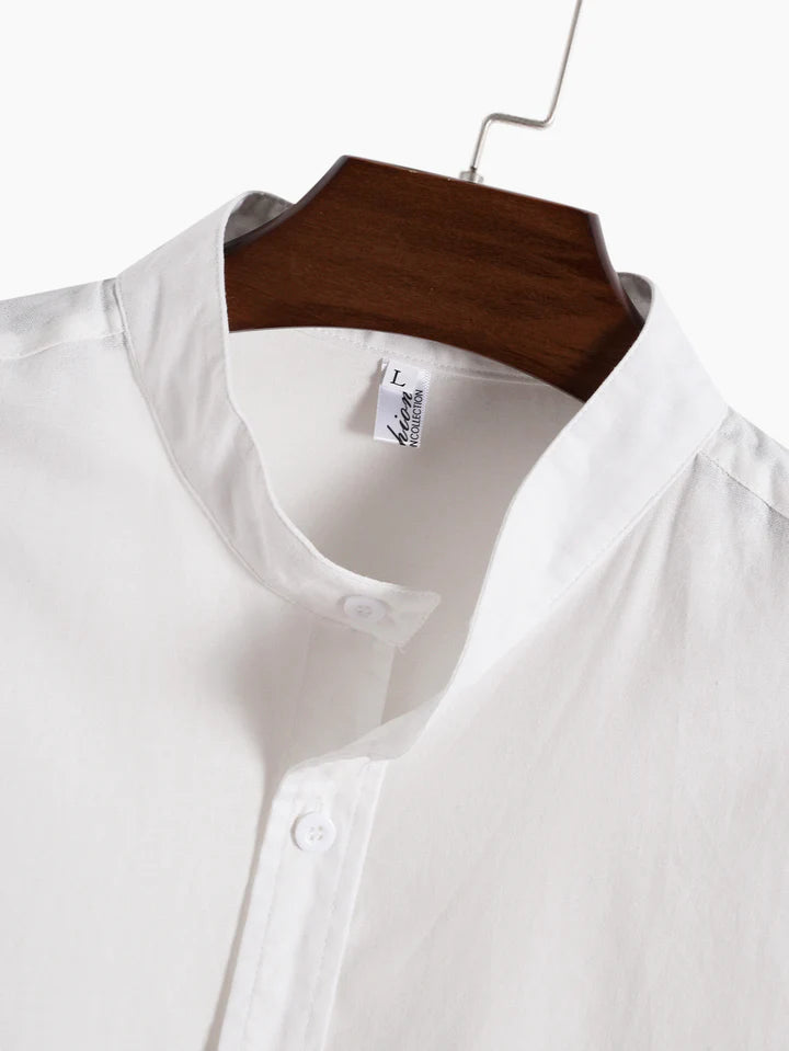 Short Sleeve Plain Designed Shirts