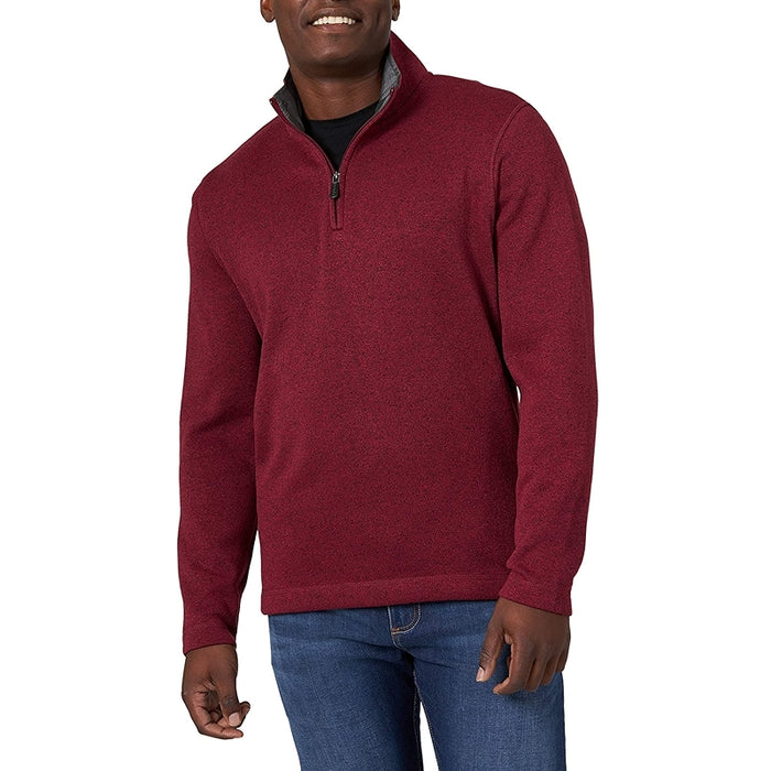 Long Sleeve Quarter Zip Sweater