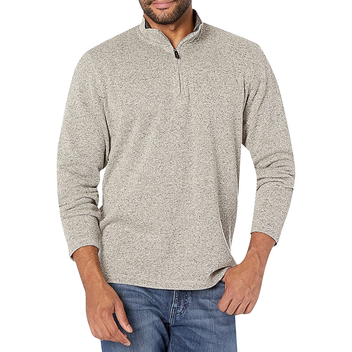 Long Sleeve Quarter Zip Sweater