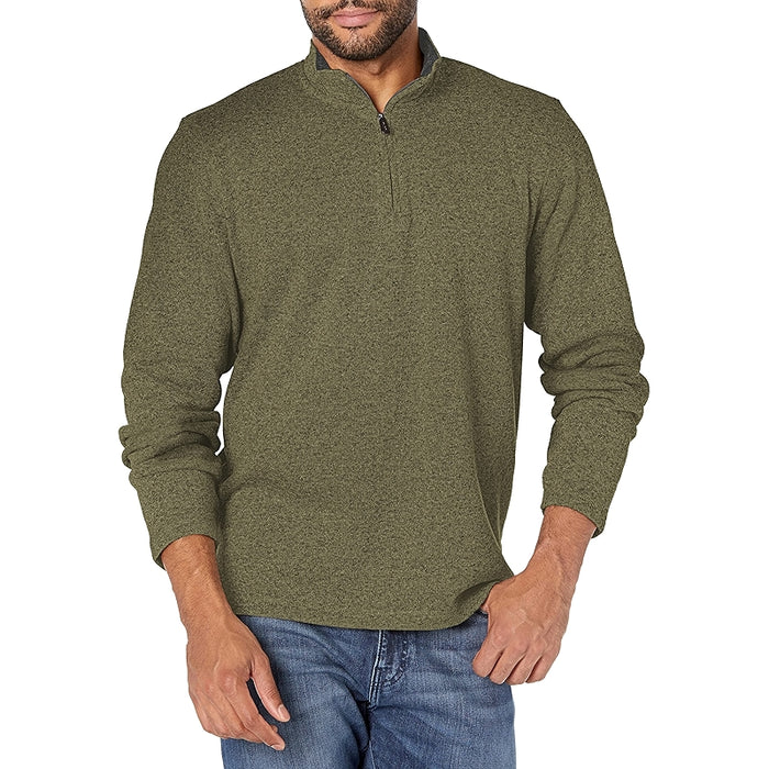 Long Sleeve Quarter Zip Sweater