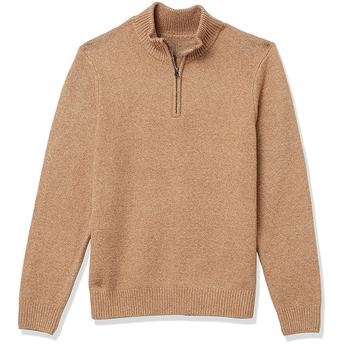 Long Sleeve Soft Touch Quarter Zip Sweater