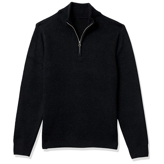 Long Sleeve Soft Touch Quarter Zip Sweater