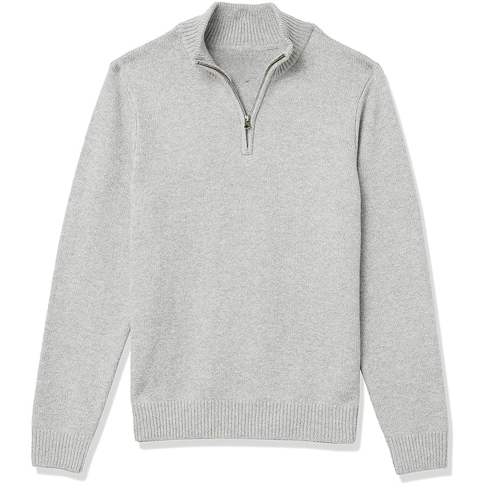 Long Sleeve Soft Touch Quarter Zip Sweater