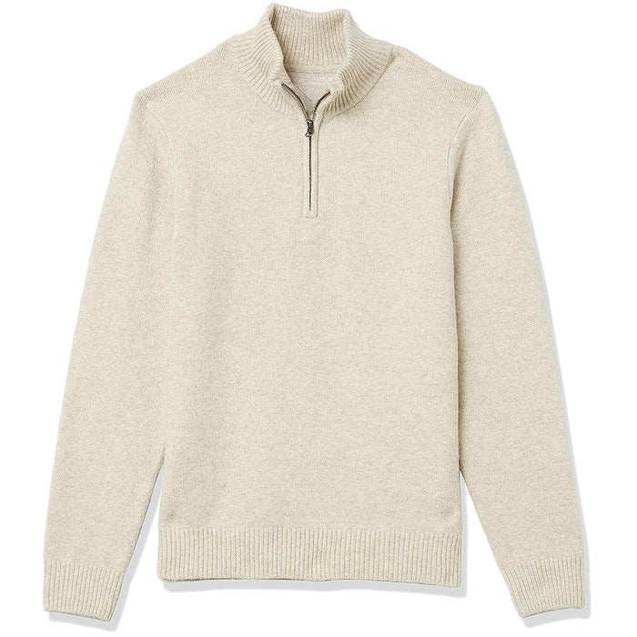 Long Sleeve Soft Touch Quarter Zip Sweater