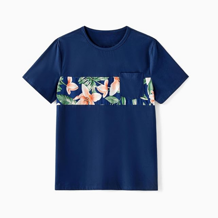 Matching Family Tropical Print Outfit Set