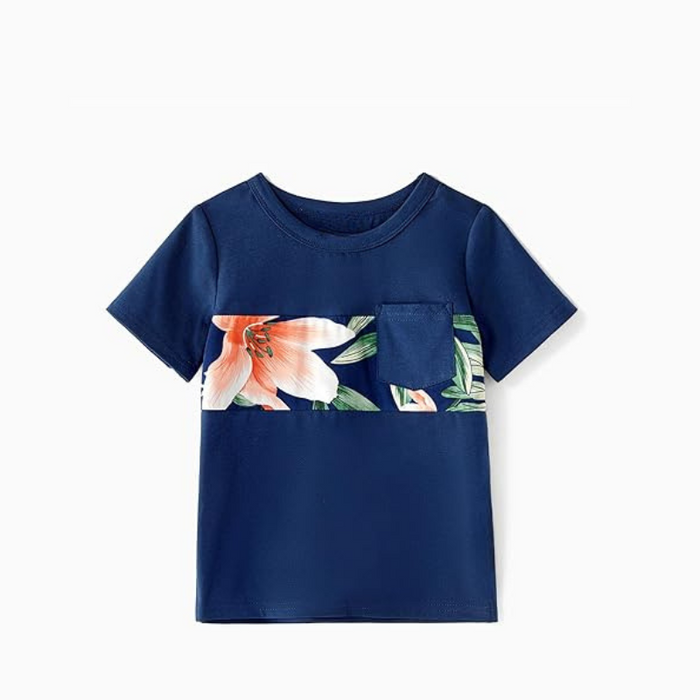 Matching Family Tropical Print Outfit Set