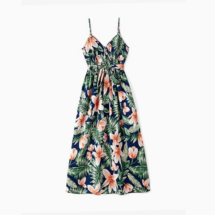 Matching Family Tropical Print Outfit Set