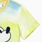 Tie Dye Character Print Tees And Dresses Set