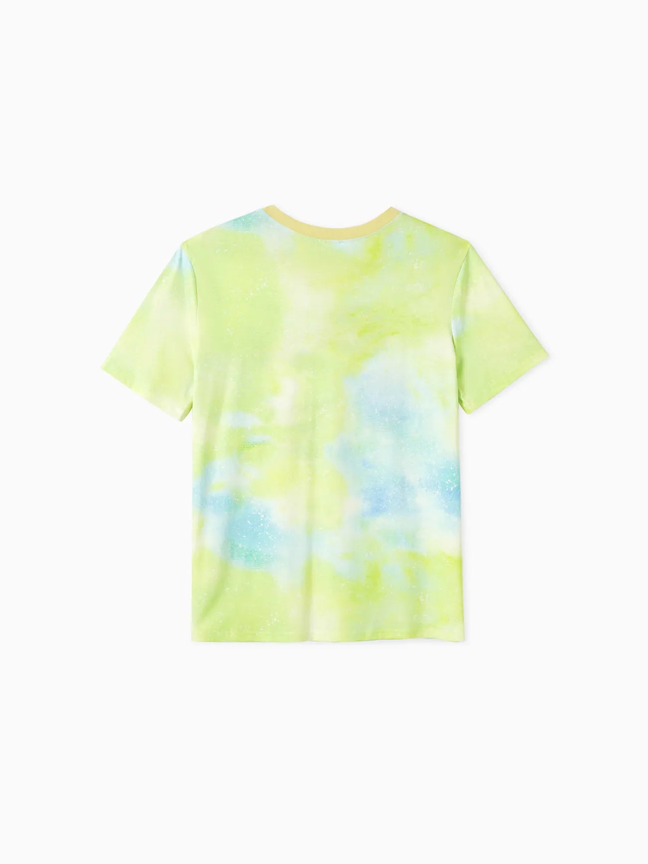 Tie Dye Character Print Tees And Dresses Set