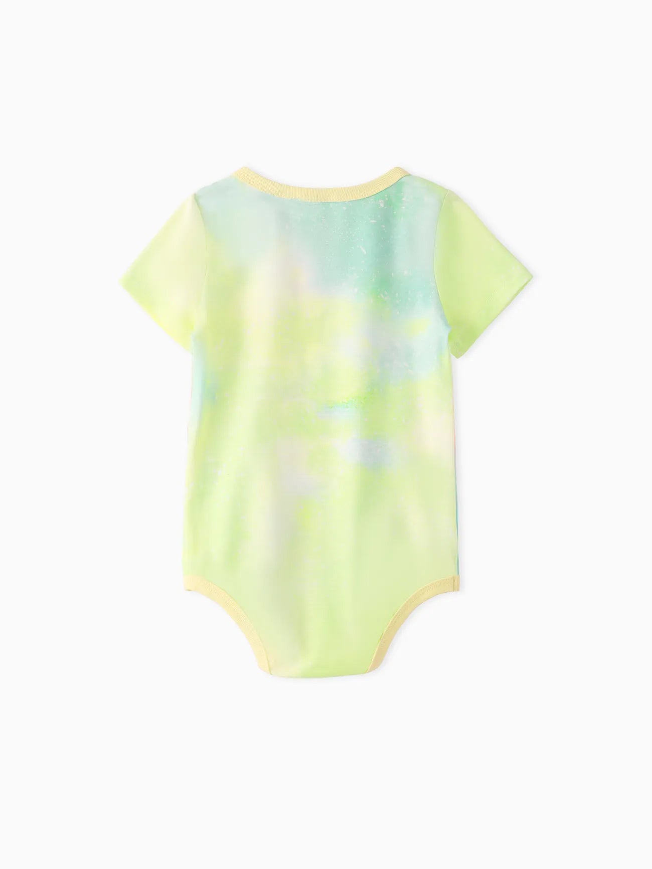 Tie Dye Character Print Tees And Dresses Set