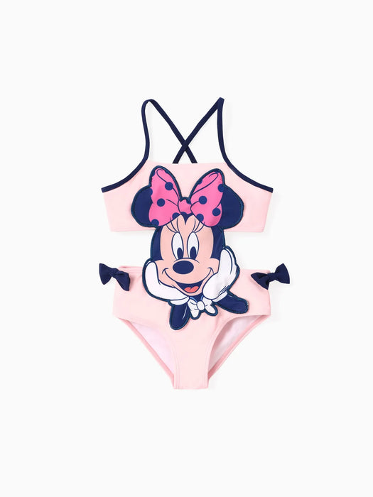 Mickey And Friends Family Matching Toddler Swimsuit With Classic Character Print Set