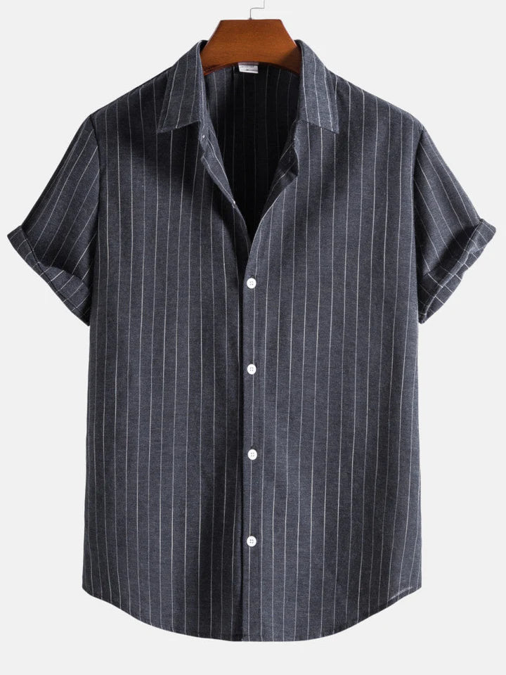 Regular Fit Stripes Printed Shirts