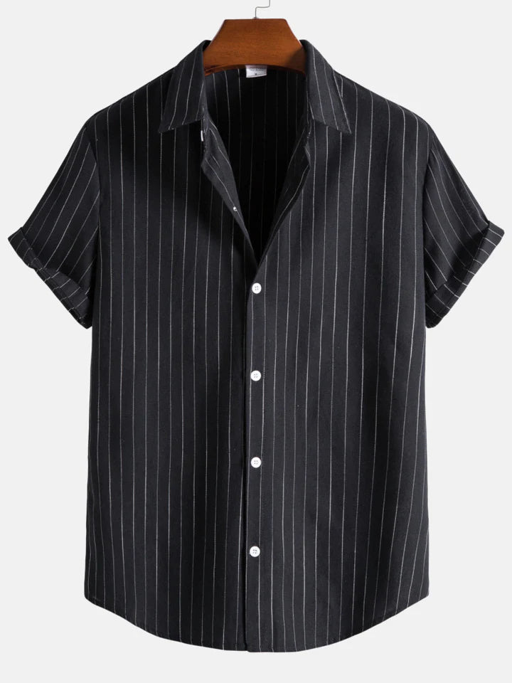 Regular Fit Stripes Printed Shirts