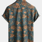 Retro Floral Short Sleeve Shirt