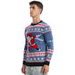 Playful and Funny Knitted Christmas Sweater