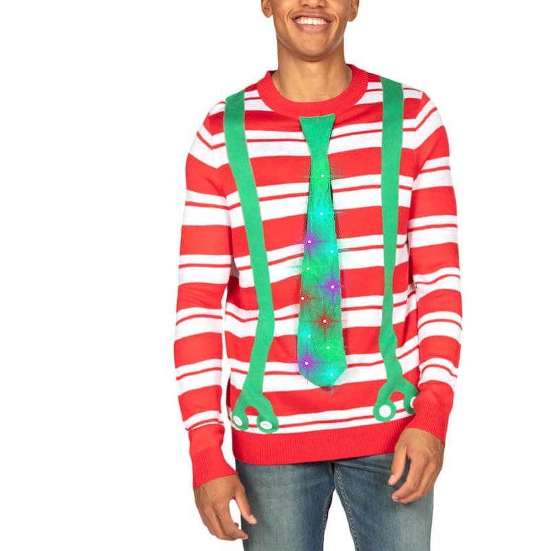 Brilliant Light Up Festive Holiday Sweater