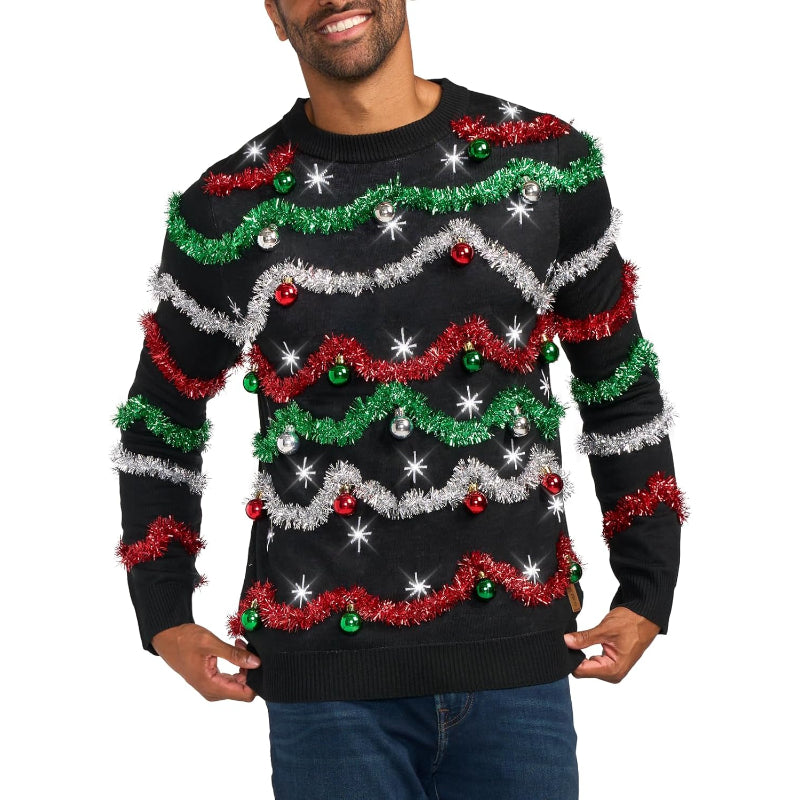 Brilliant Light Up Festive Holiday Sweater