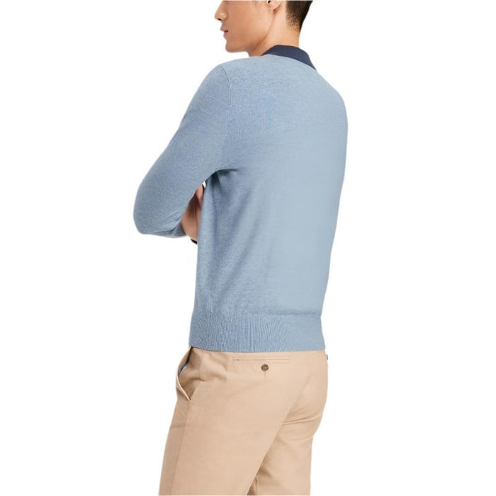 Long Sleeve Polo Sweater